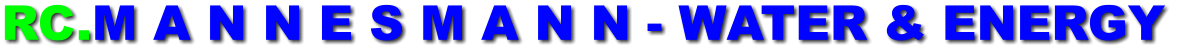 RC.M A N N E S M A N N - WATER & ENERGY